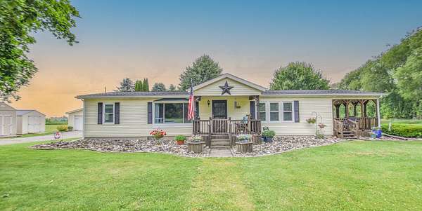 1.9 Acres of Land with Home for Sale in Quincy, Michigan