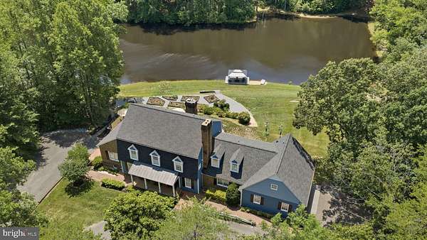 24.5 Acres of Land with Home for Sale in Fredericksburg, Virginia