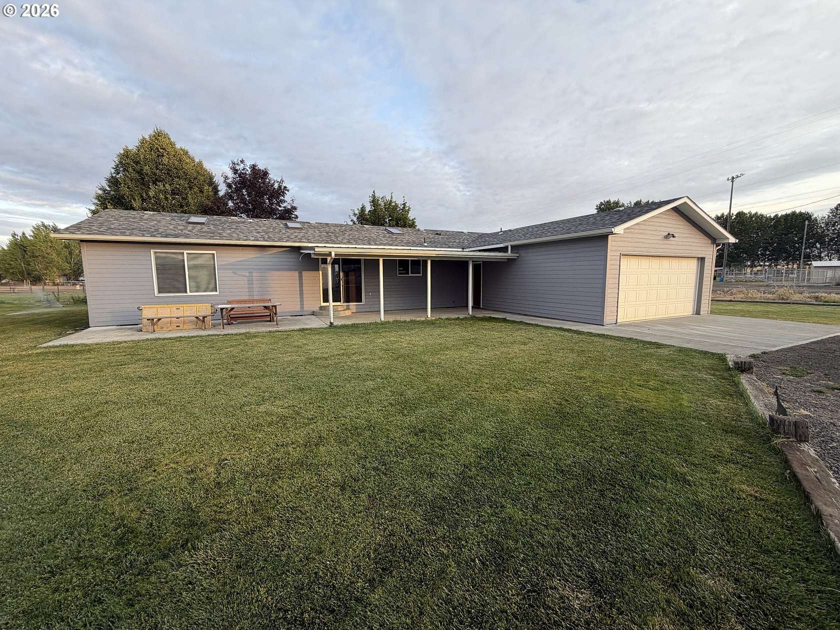 1.5 Acres of Land with Home for Sale in Athena, Oregon