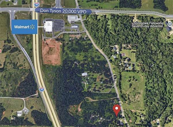 2.34 Acres of Mixed-Use Land for Sale in Springdale, Arkansas