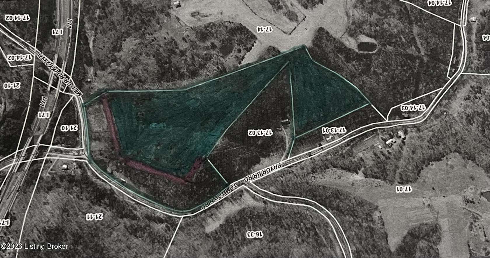 39 Acres of Recreational & Residential Land for Sale in Carrollton, Kentucky