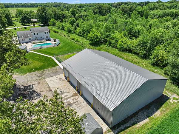 2 Acres of Land with Home for Sale in Mill Creek, Indiana