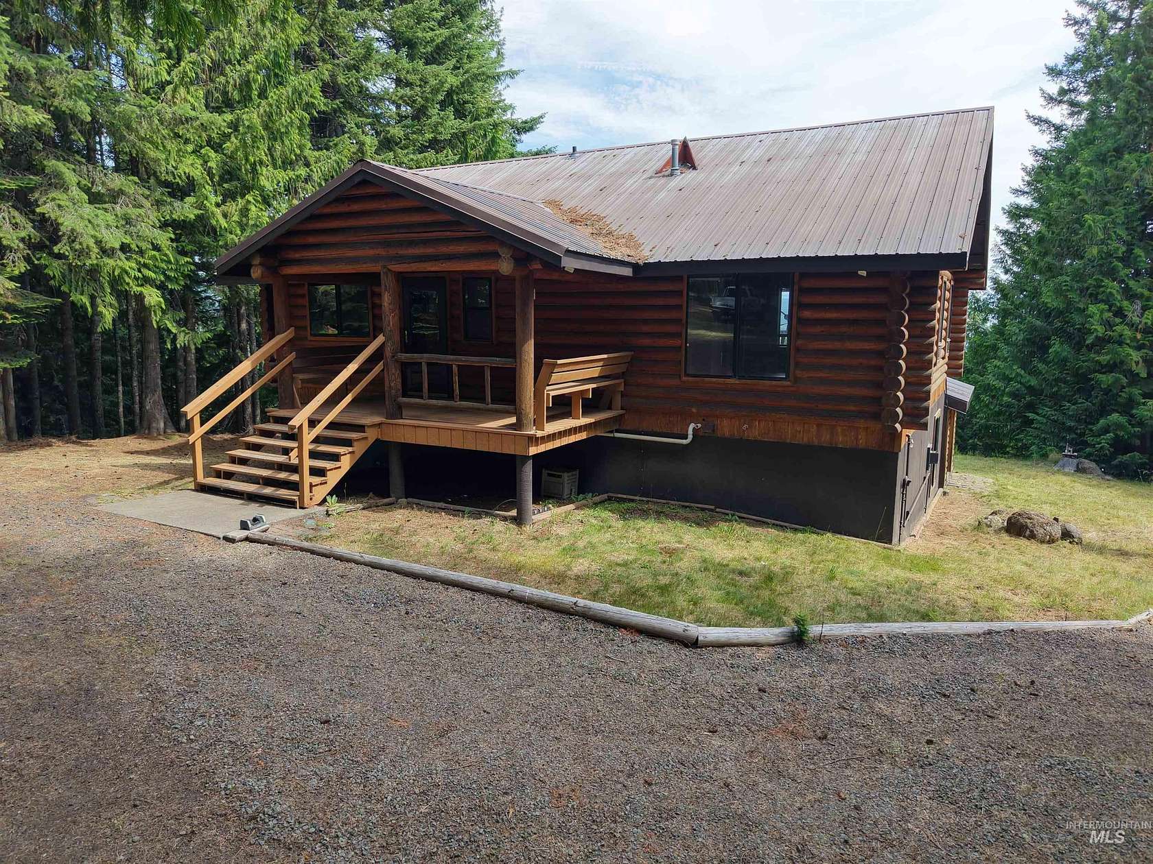 5 Acres of Land with Home for Sale in Lenore, Idaho