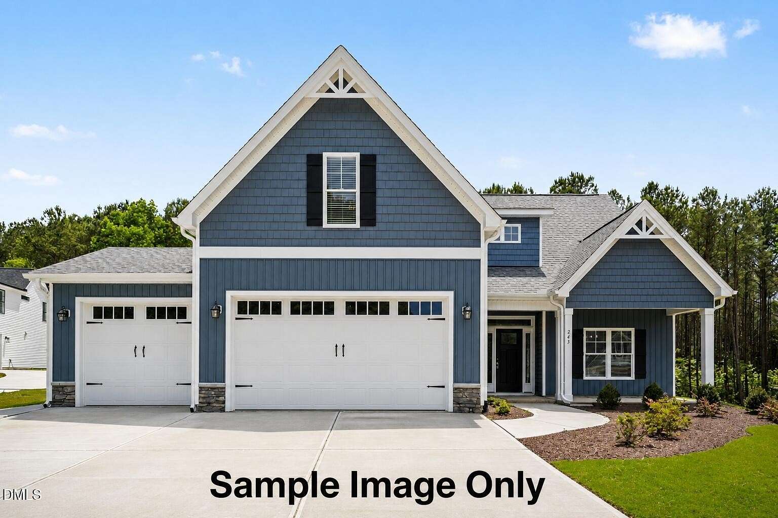 4 Acres of Land with Home for Sale in Clayton, North Carolina