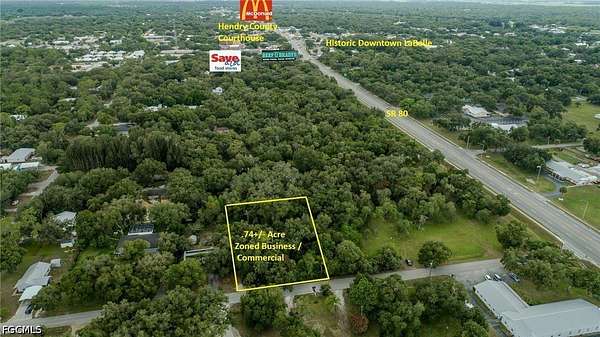 0.74 Acres of Commercial Land for Sale in LaBelle, Florida