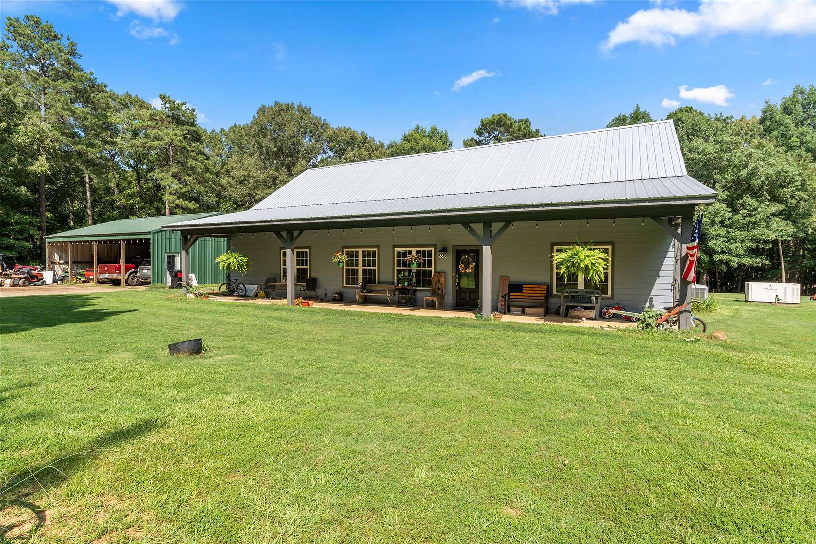 14.5 Acres of Land with Home for Sale in Hughes Springs, Texas