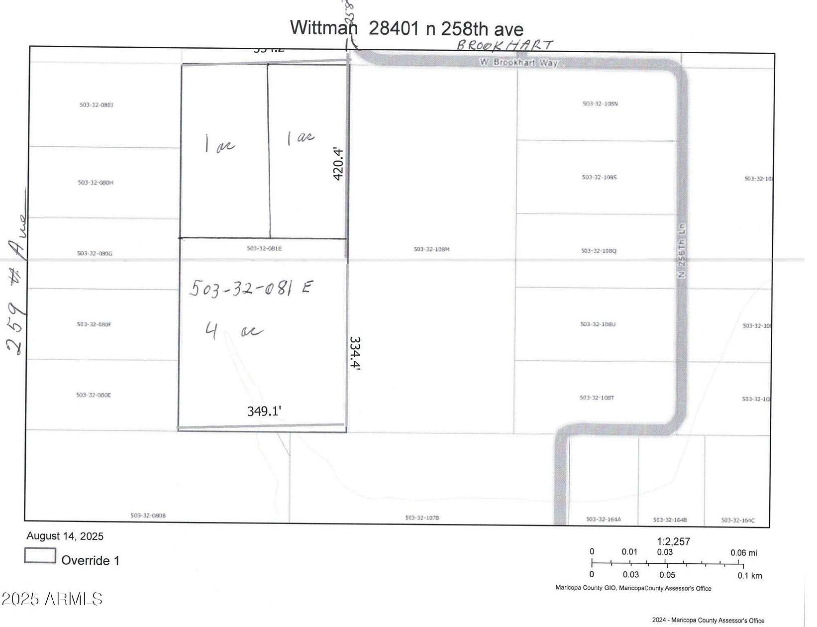 1 Acre of Residential Land for Sale in Wittmann, Arizona