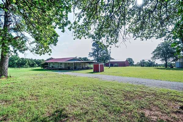 25.2 Acres of Land with Home for Sale in Wellston, Oklahoma