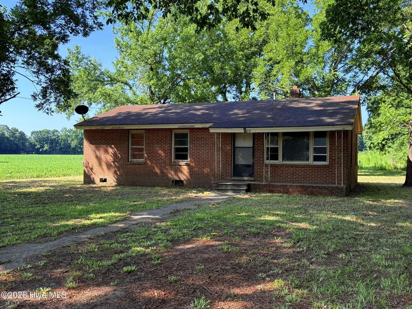 5.89 Acres of Land with Home for Sale in Pantego, North Carolina