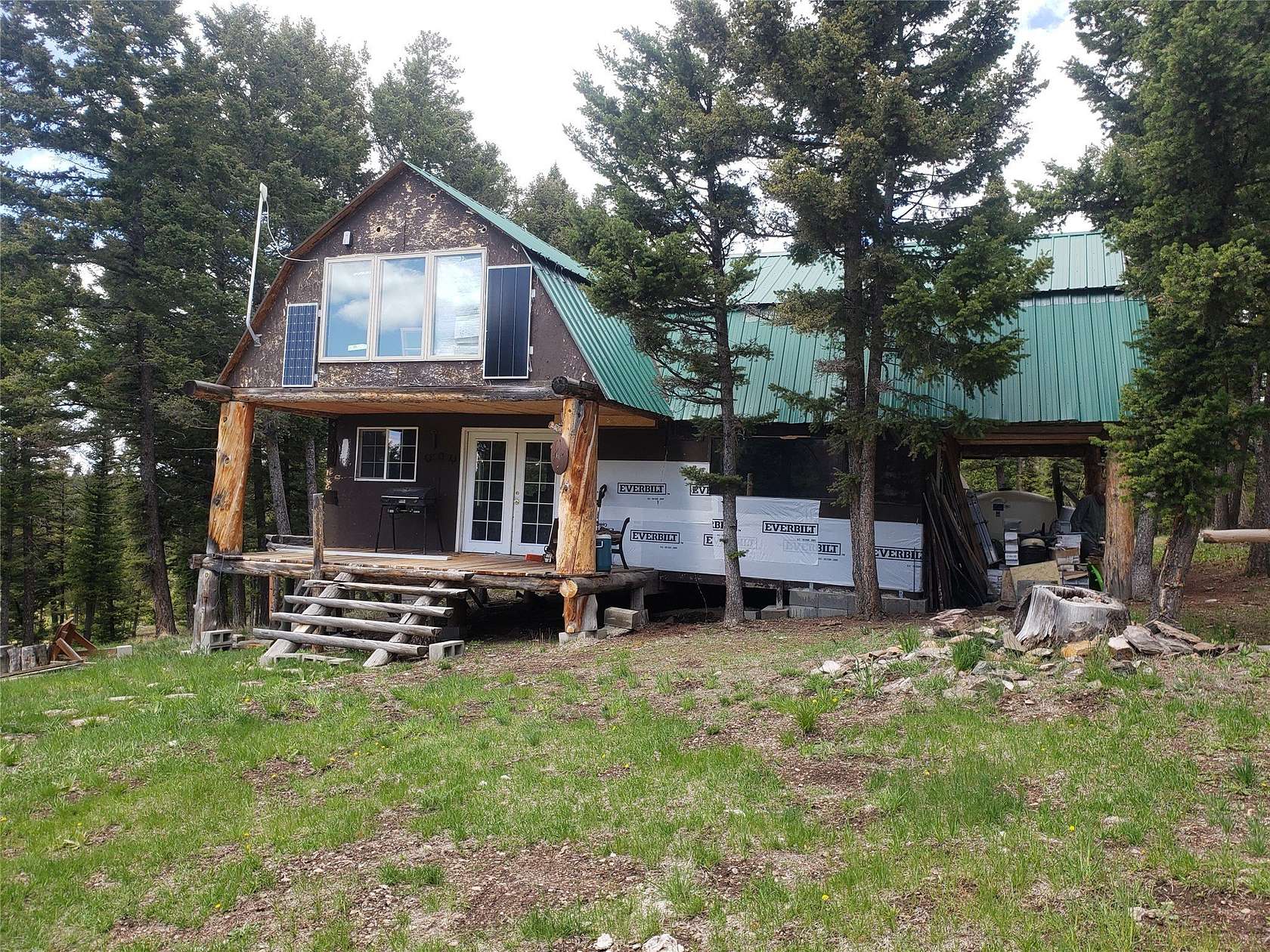 20 Acres of Recreational Land with Home for Sale in Helmville, Montana
