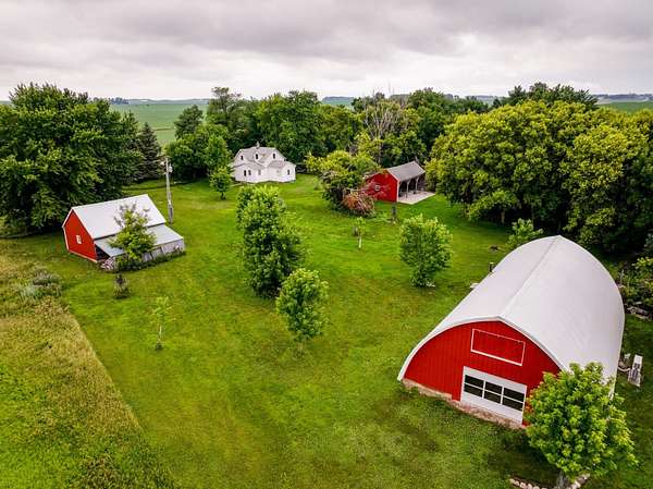 5 Acres of Land with Home for Sale in Appleton, Minnesota