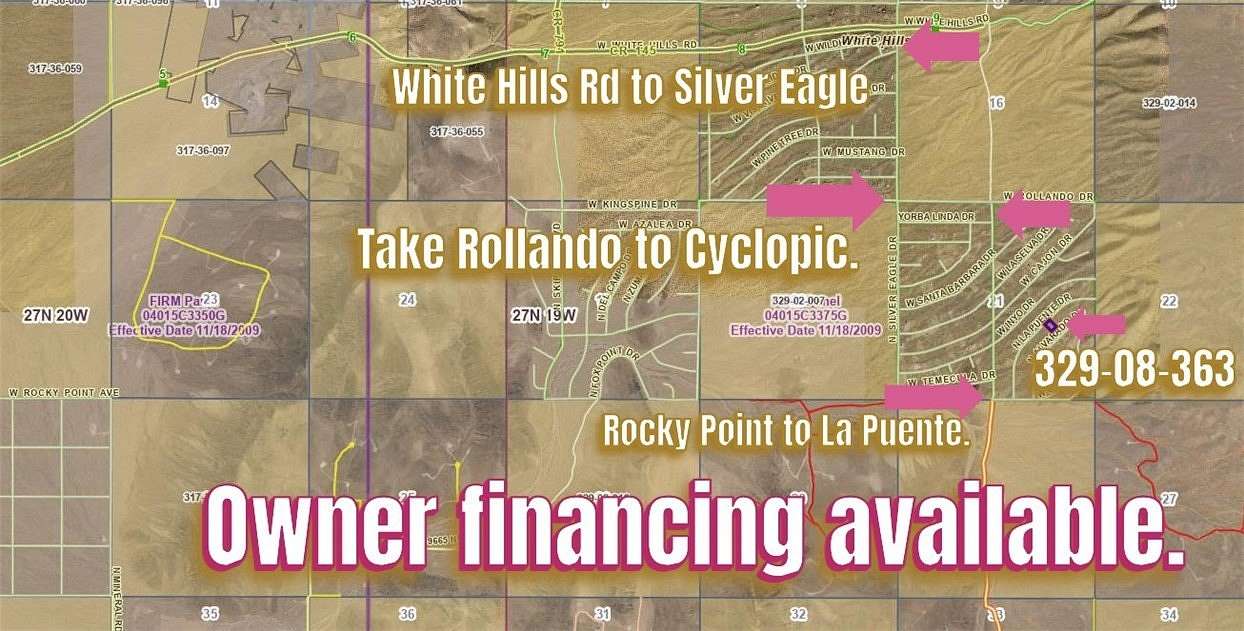 1 Acre of Residential Land for Sale in White Hills, Arizona