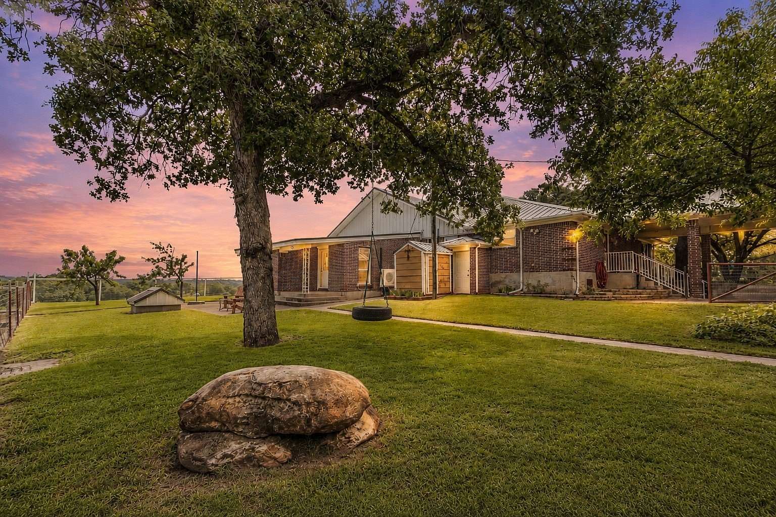 4.1 Acres of Land with Home for Sale in Forestburg, Texas