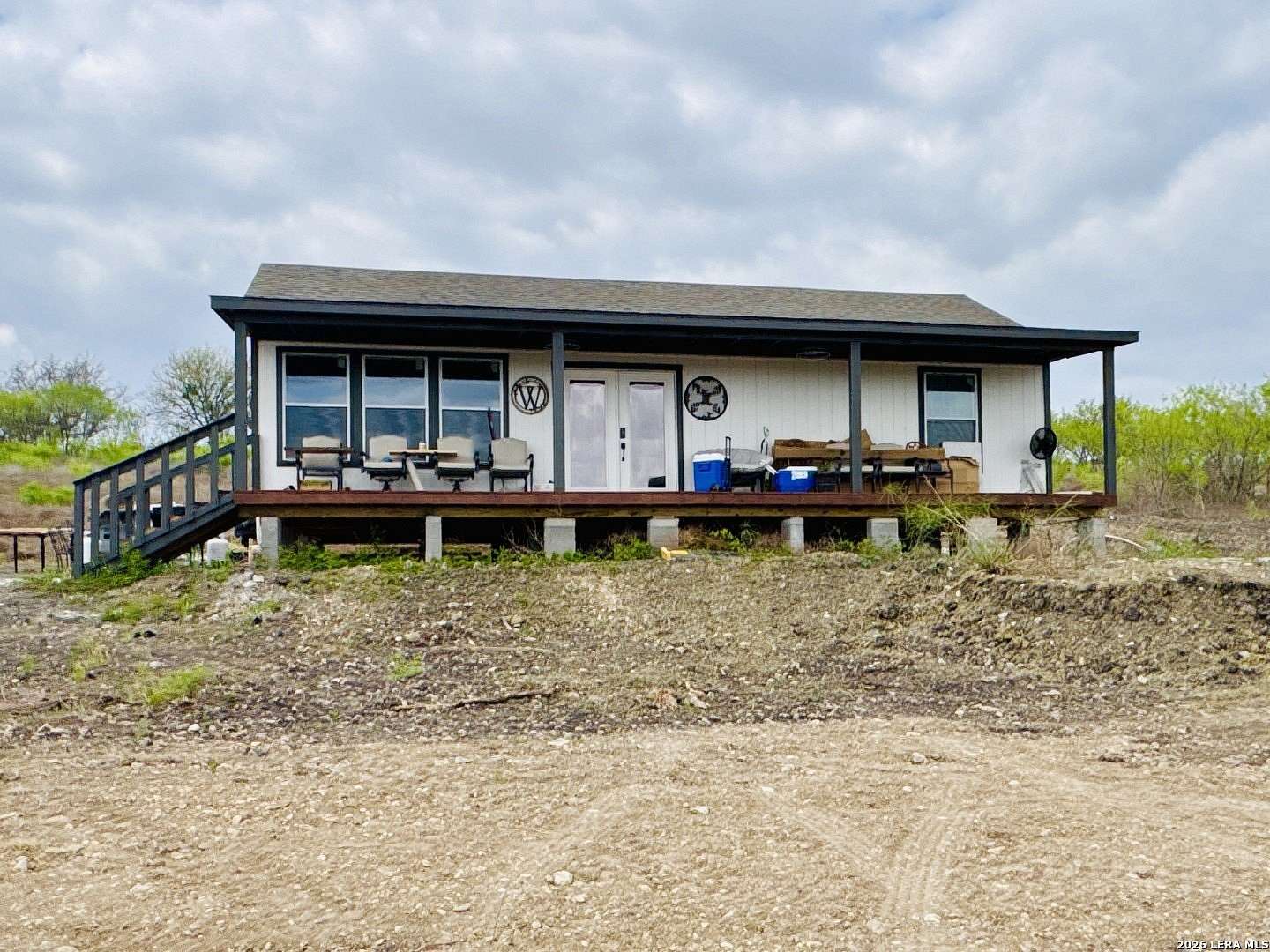 16.9 Acres of Land with Home for Sale in Martindale, Texas