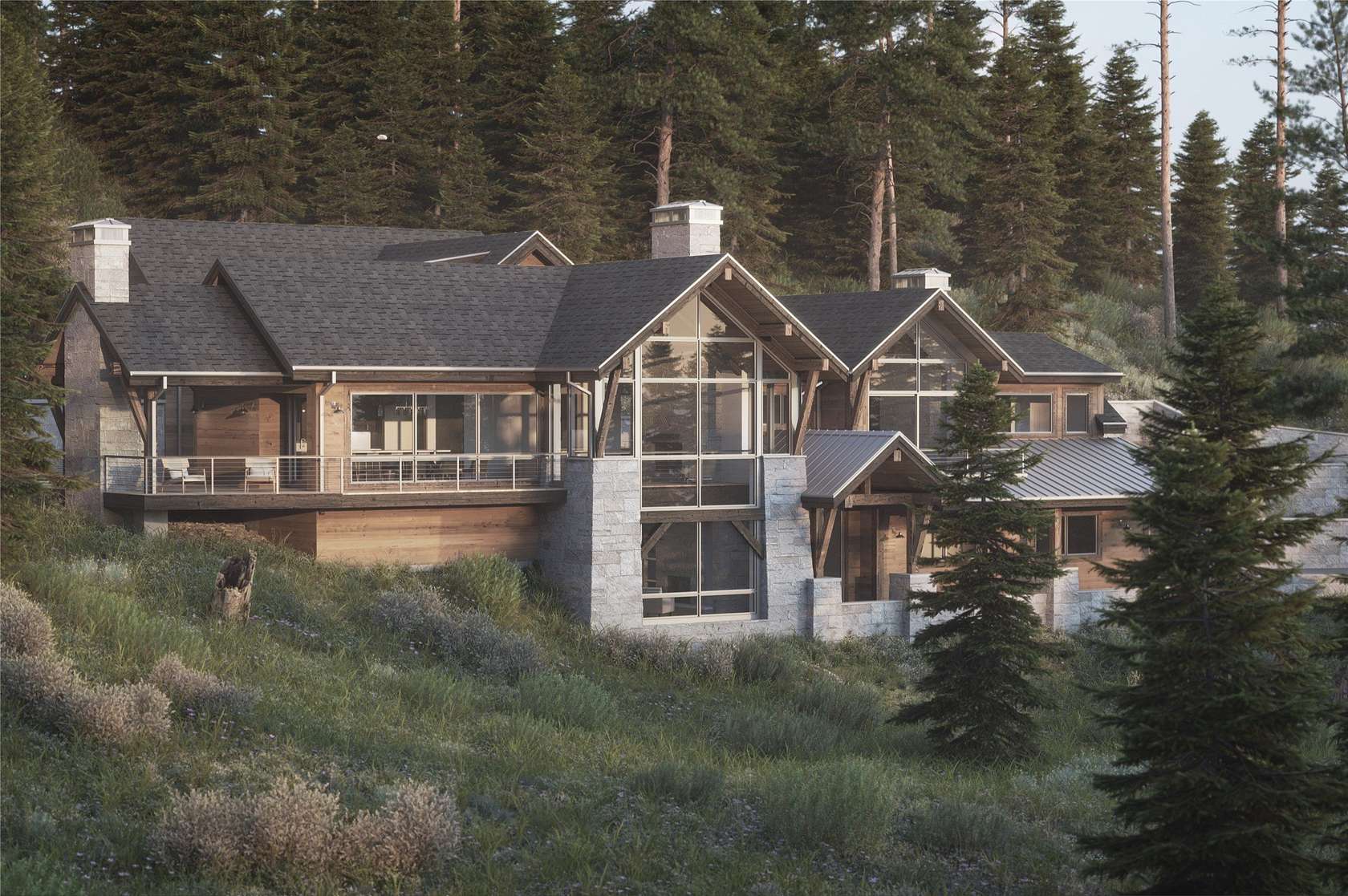 2 Acres of Land with Home for Sale in Whitefish, Montana