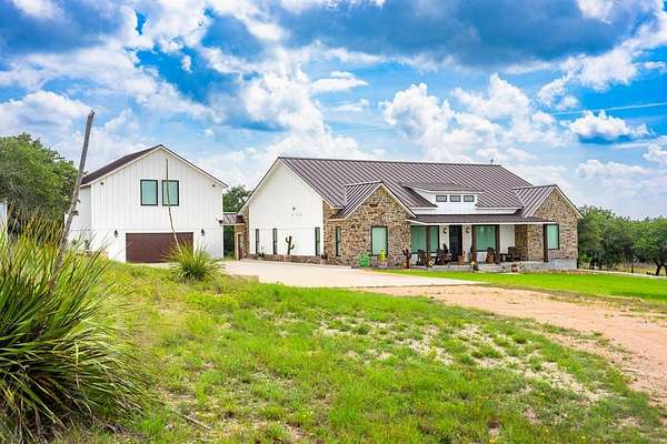 26.4 Acres of Recreational Land with Home for Sale in Blanco, Texas