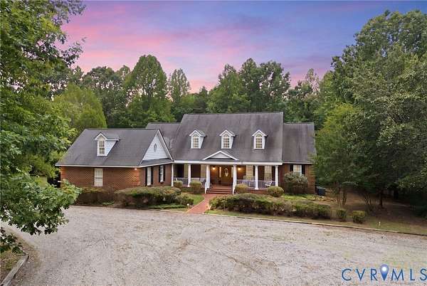 10 Acres of Land with Home for Sale in Powhatan, Virginia
