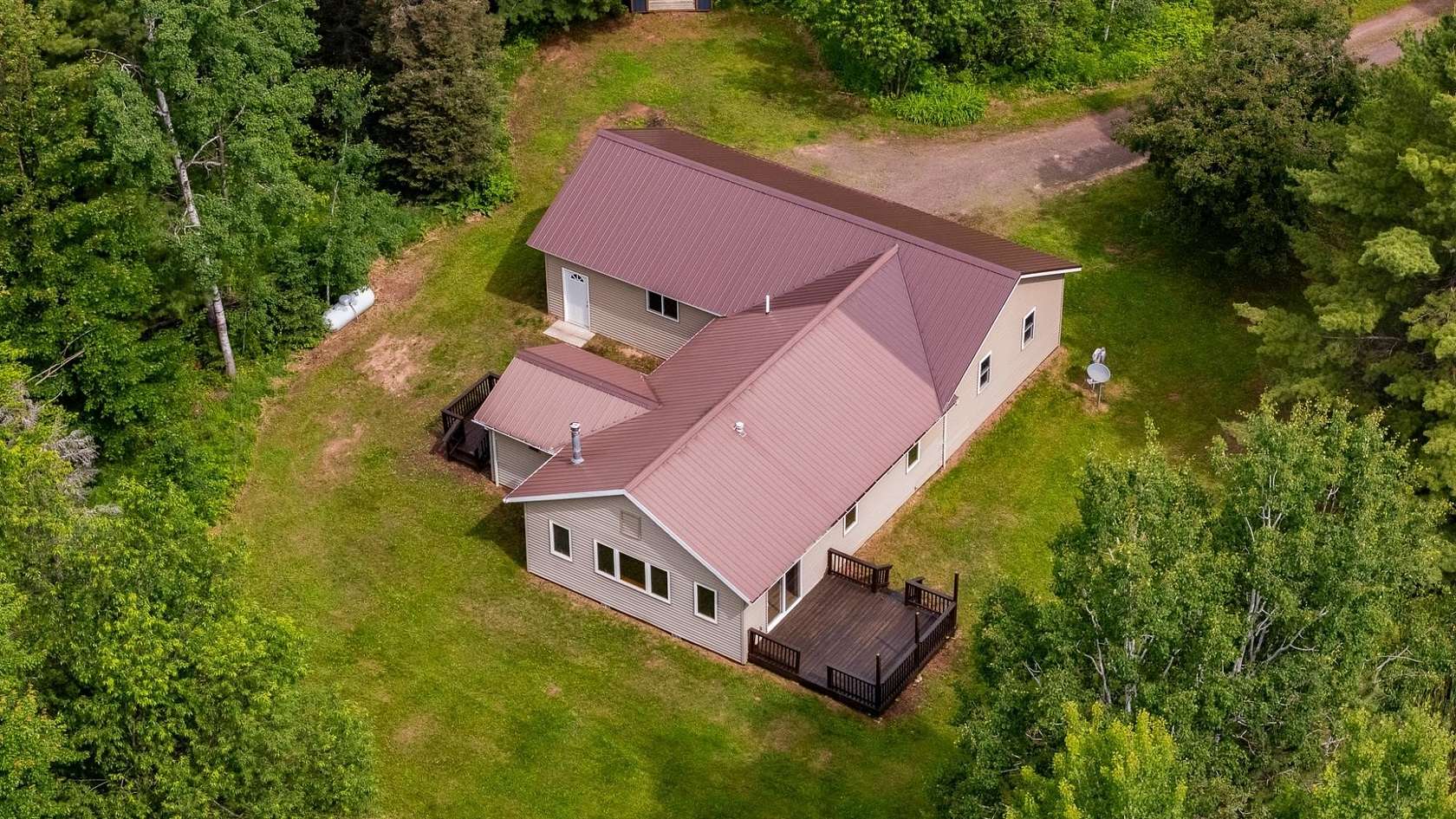 3.83 Acres of Land with Home for Sale in Bruce Crossing, Michigan