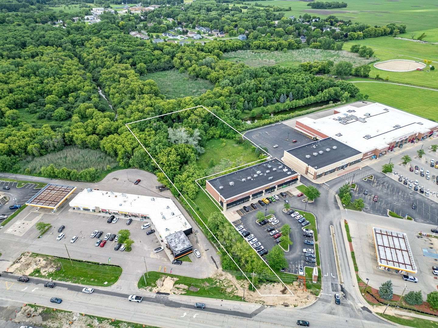 2.8 Acres of Commercial Land for Sale in Woodstock, Illinois