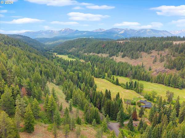 113 Acres of Recreational Land with Home for Sale in Joseph, Oregon