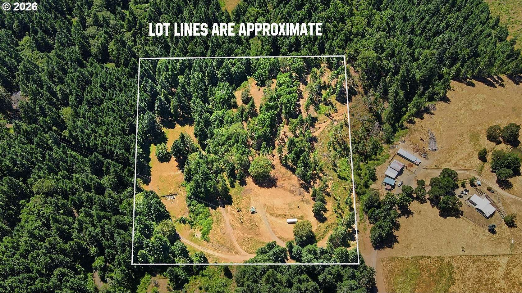 10 Acres of Land for Sale in Oakland, Oregon