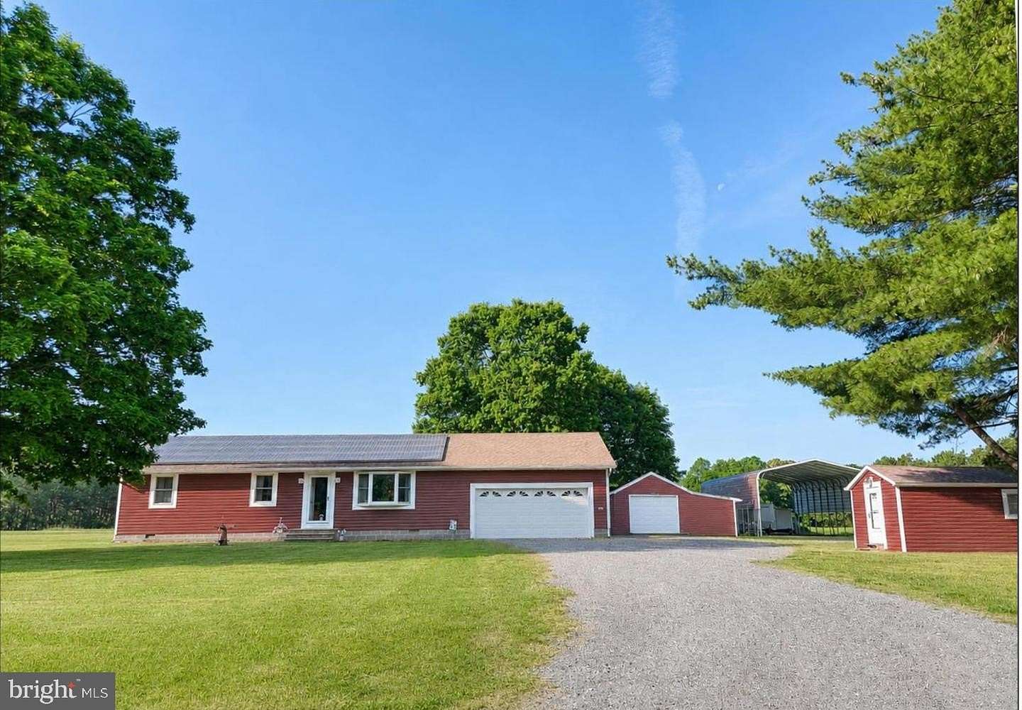 4.68 Acres of Land with Home for Sale in Greensboro, Maryland