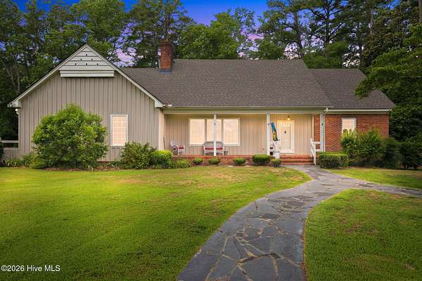 17.7 Acres of Land with Home for Sale in Tarboro, North Carolina