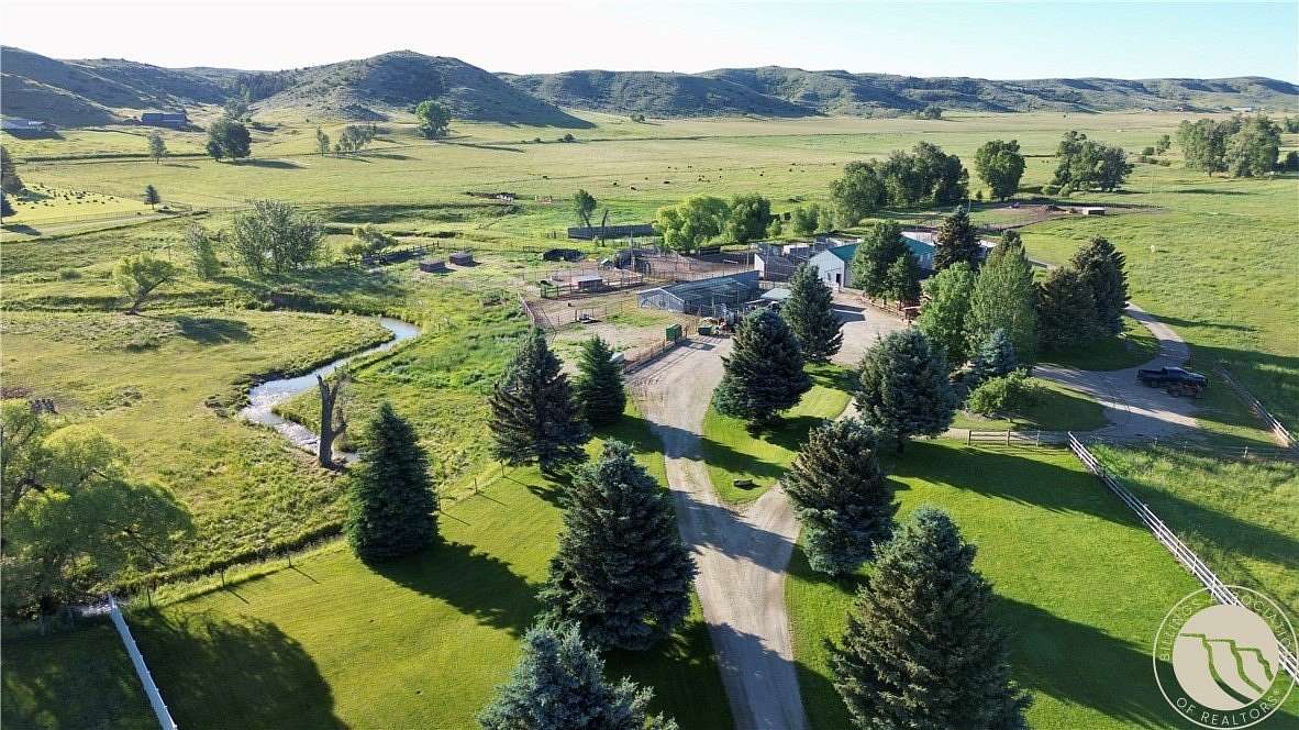 20 Acres of Land with Home for Sale in Absarokee, Montana