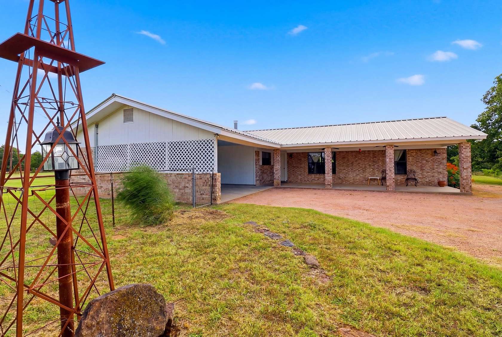 7 Acres of Land with Home for Sale in Marble Falls, Texas