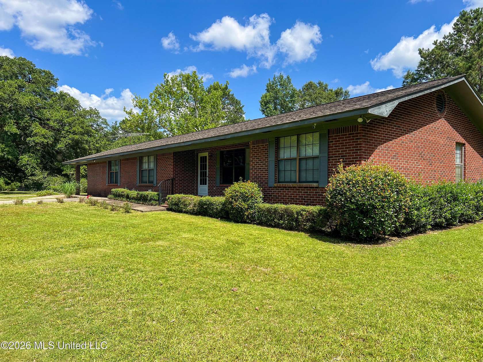 6.35 Acres of Land with Home for Sale in Lucedale, Mississippi