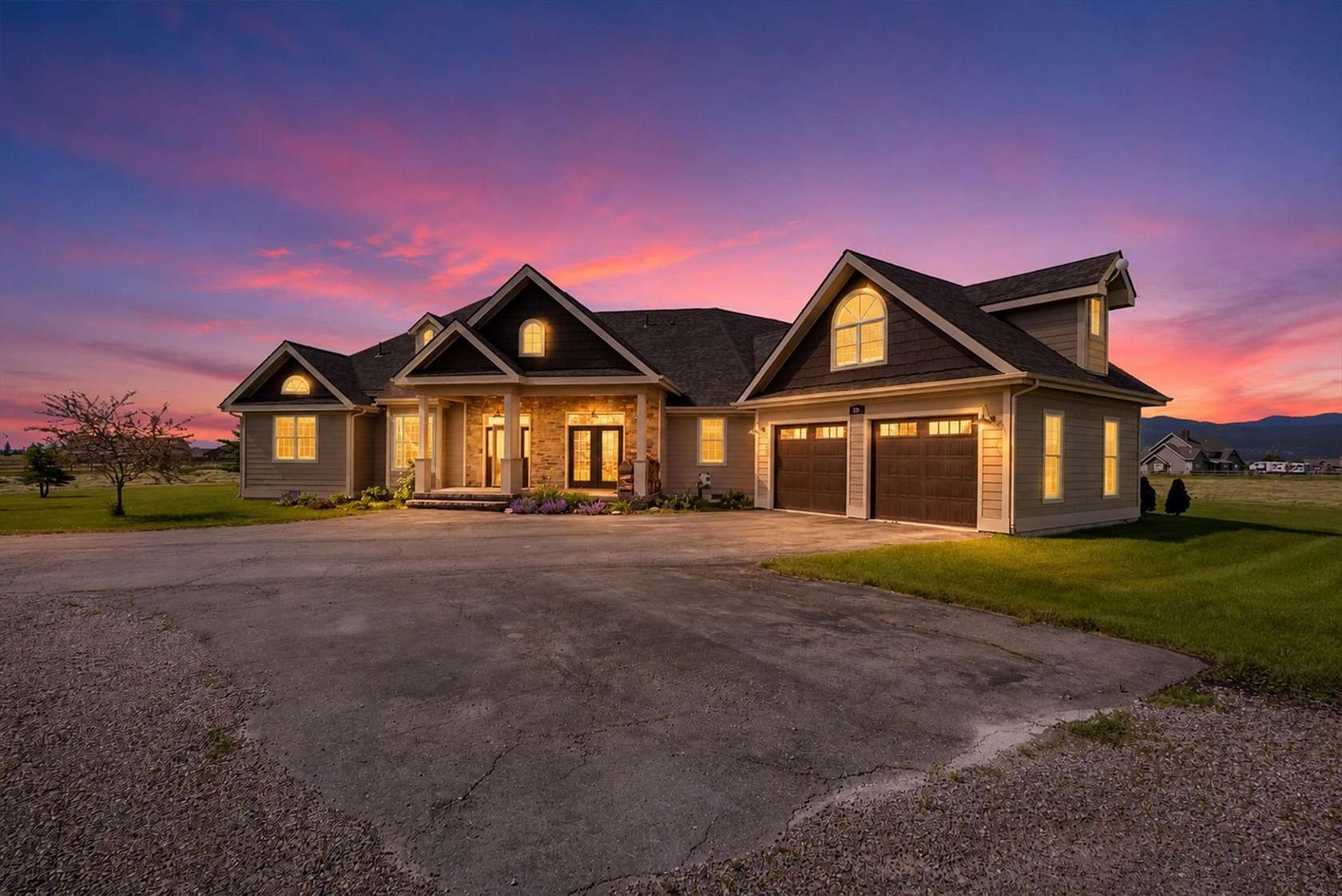 5.65 Acres of Land with Home for Sale in Kalispell, Montana