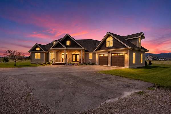5.65 Acres of Land with Home for Sale in Kalispell, Montana