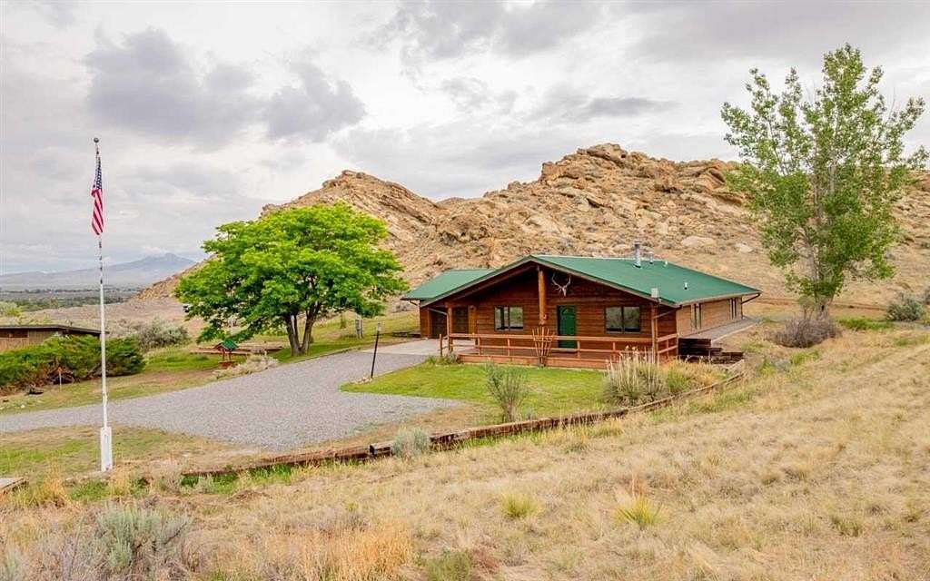 5.85 Acres of Land with Home for Sale in Cody, Wyoming