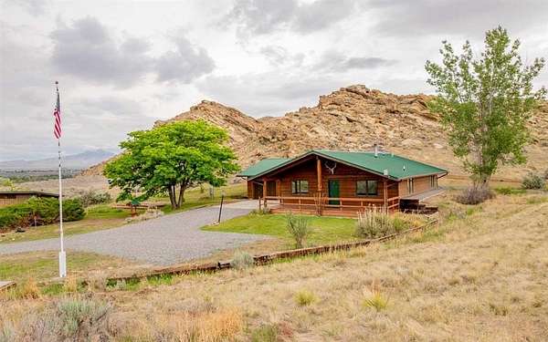 5.85 Acres of Land with Home for Sale in Cody, Wyoming