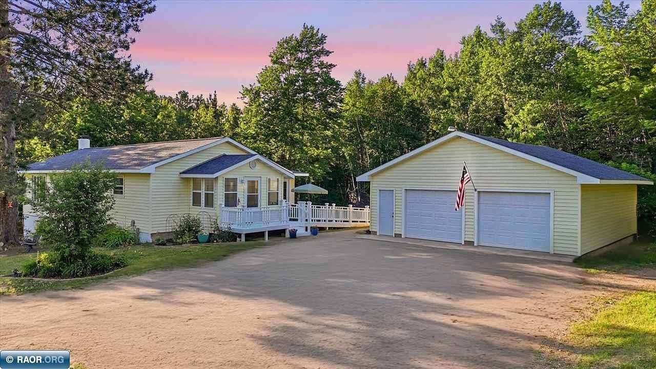 23 Acres of Land with Home for Sale in Makinen, Minnesota