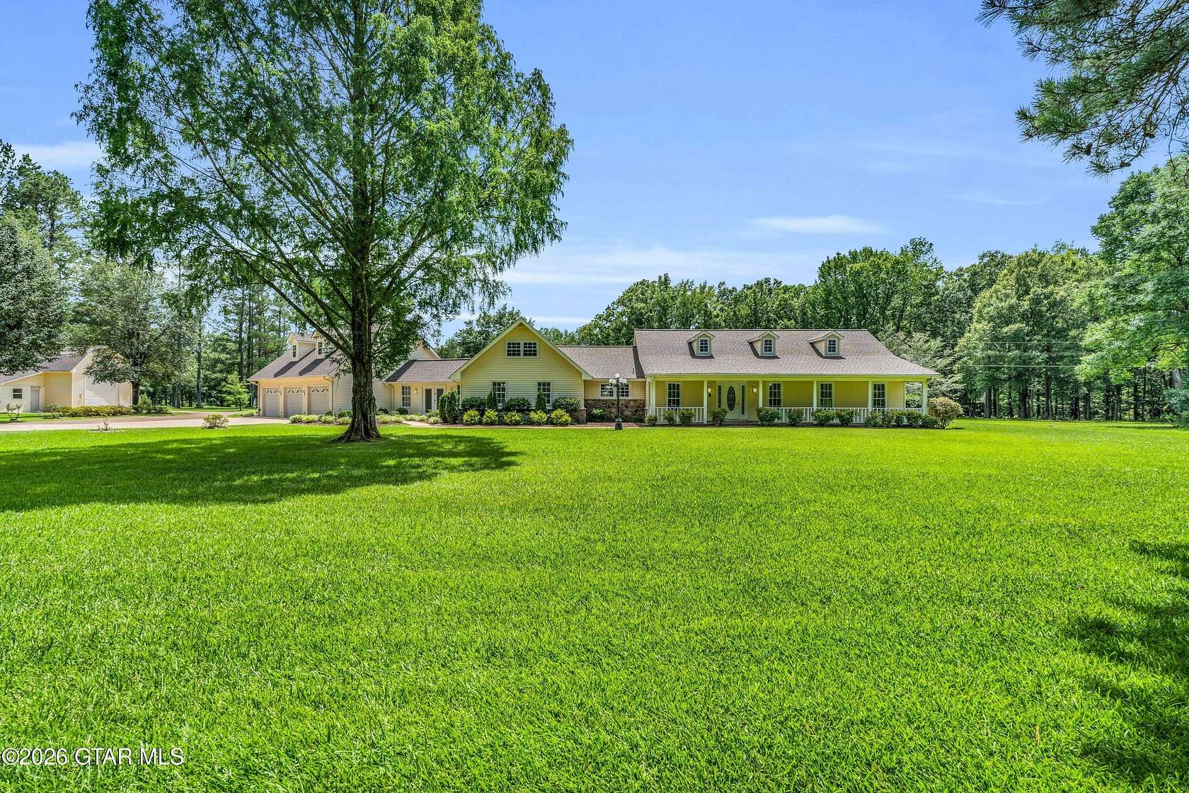 10.2 Acres of Land with Home for Sale in Columbus, Mississippi