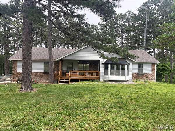 6.6 Acres of Land with Home for Sale in Salem, Missouri
