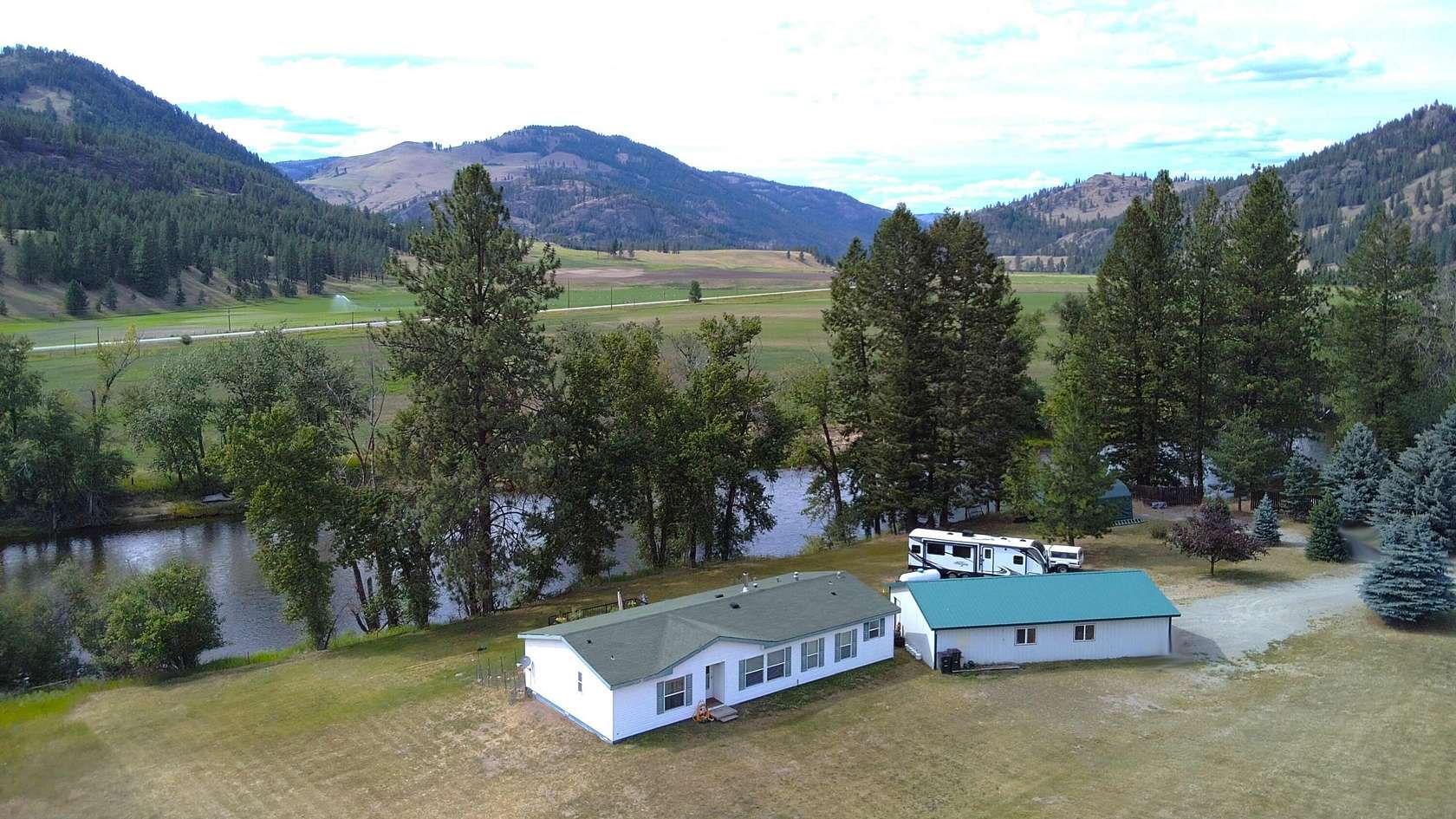 2.65 Acres of Land with Home for Sale in Curlew, Washington
