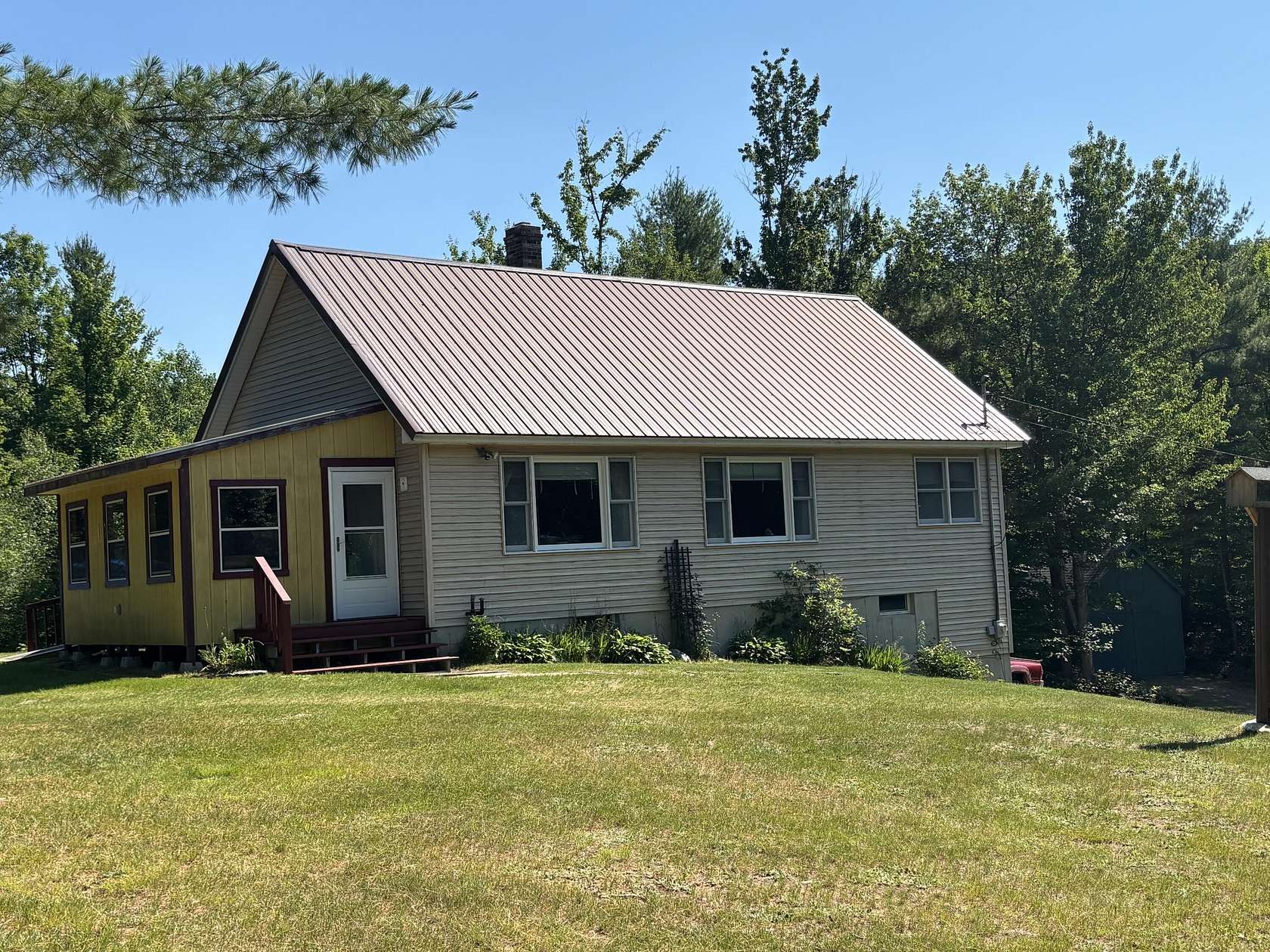 37 Acres of Recreational Land with Home for Sale in Wilton, Maine