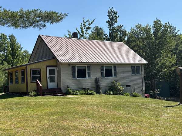 37 Acres of Recreational Land with Home for Sale in Wilton, Maine