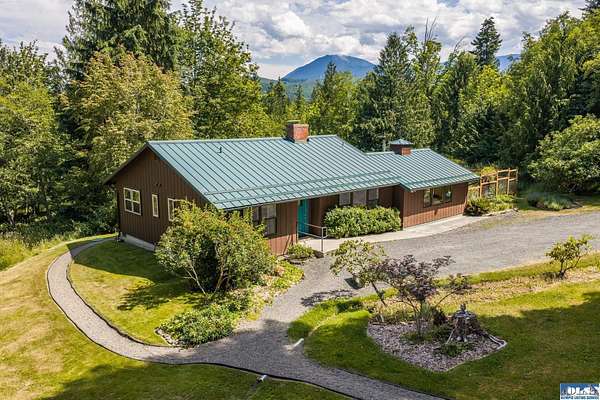 9.68 Acres of Land with Home for Sale in Port Angeles, Washington