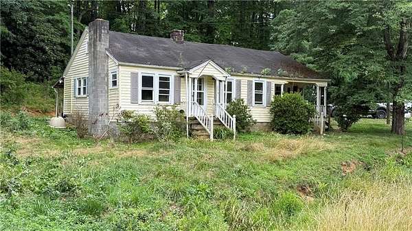 2.63 Acres of Land with Home for Sale in Pilot Mountain, North Carolina