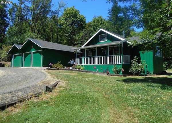 7.5 Acres of Land with Home for Sale in Eugene, Oregon