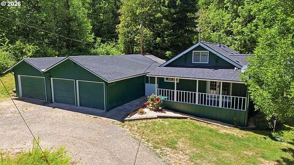 7.5 Acres of Land with Home for Sale in Eugene, Oregon