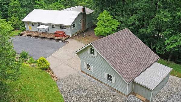 5 Acres of Land with Home for Sale in Blairsville, Georgia