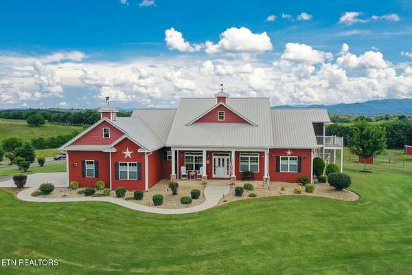 6.2 Acres of Land with Home for Sale in White Pine, Tennessee