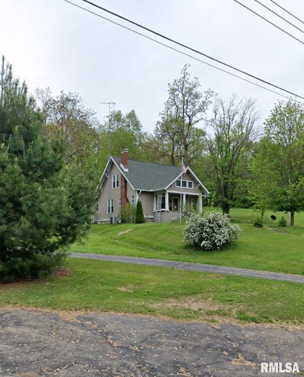 7.24 Acres of Land with Home for Sale in Chandlerville, Illinois