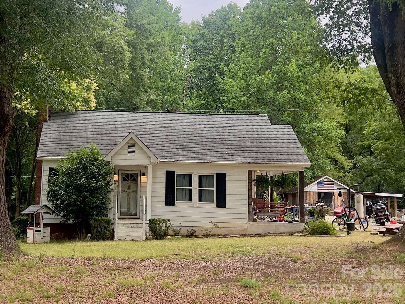 11.7 Acres of Land with Home for Sale in Sherrills Ford, North Carolina