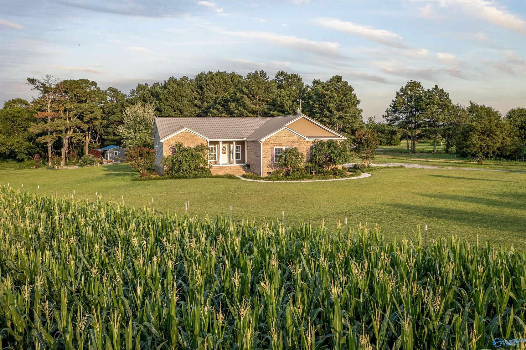 18.2 Acres of Land with Home for Sale in Albertville, Alabama