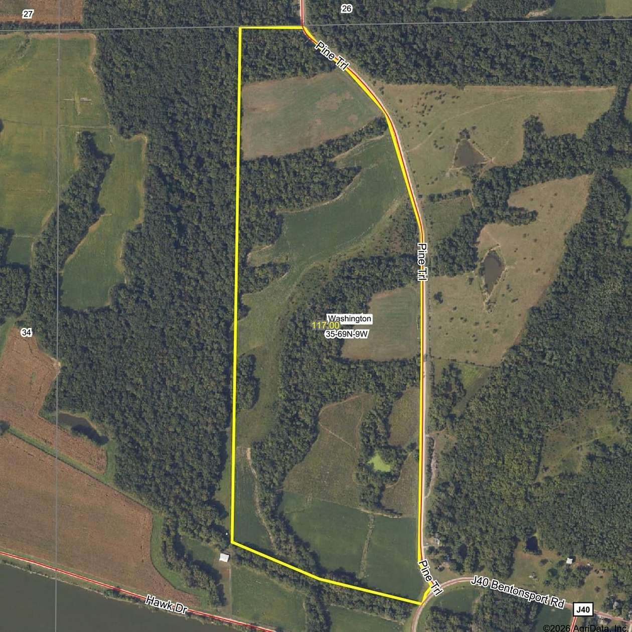 117 Acres of Land for Sale in Keosauqua, Iowa